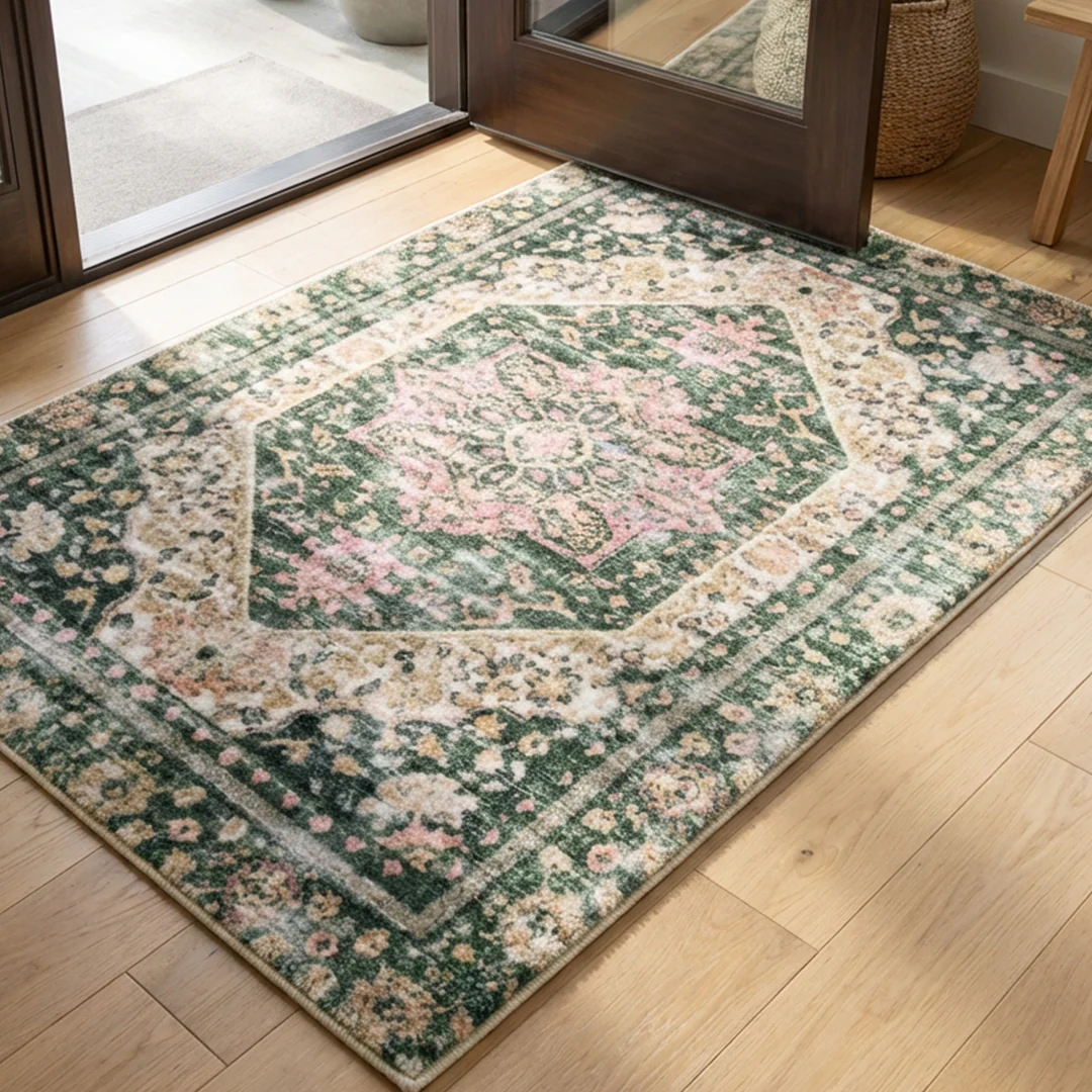 Muddy Mat® Eden Washable Area Rugs for Living Room, Bedroom & Dining Room – Modern Soft Low Pile Non Slip Carpet – Pet Friendly Waterproof Foldable Rugs for Home - Image 11