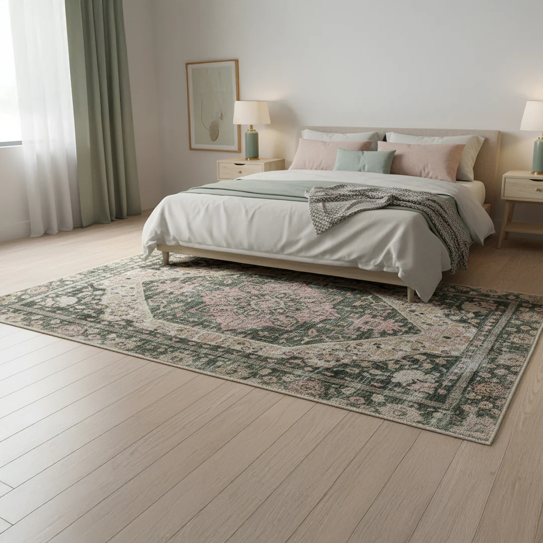 Muddy Mat® Eden Washable Area Rugs for Living Room, Bedroom & Dining Room – Modern Soft Low Pile Non Slip Carpet – Pet Friendly Waterproof Foldable Rugs for Home - Image 6