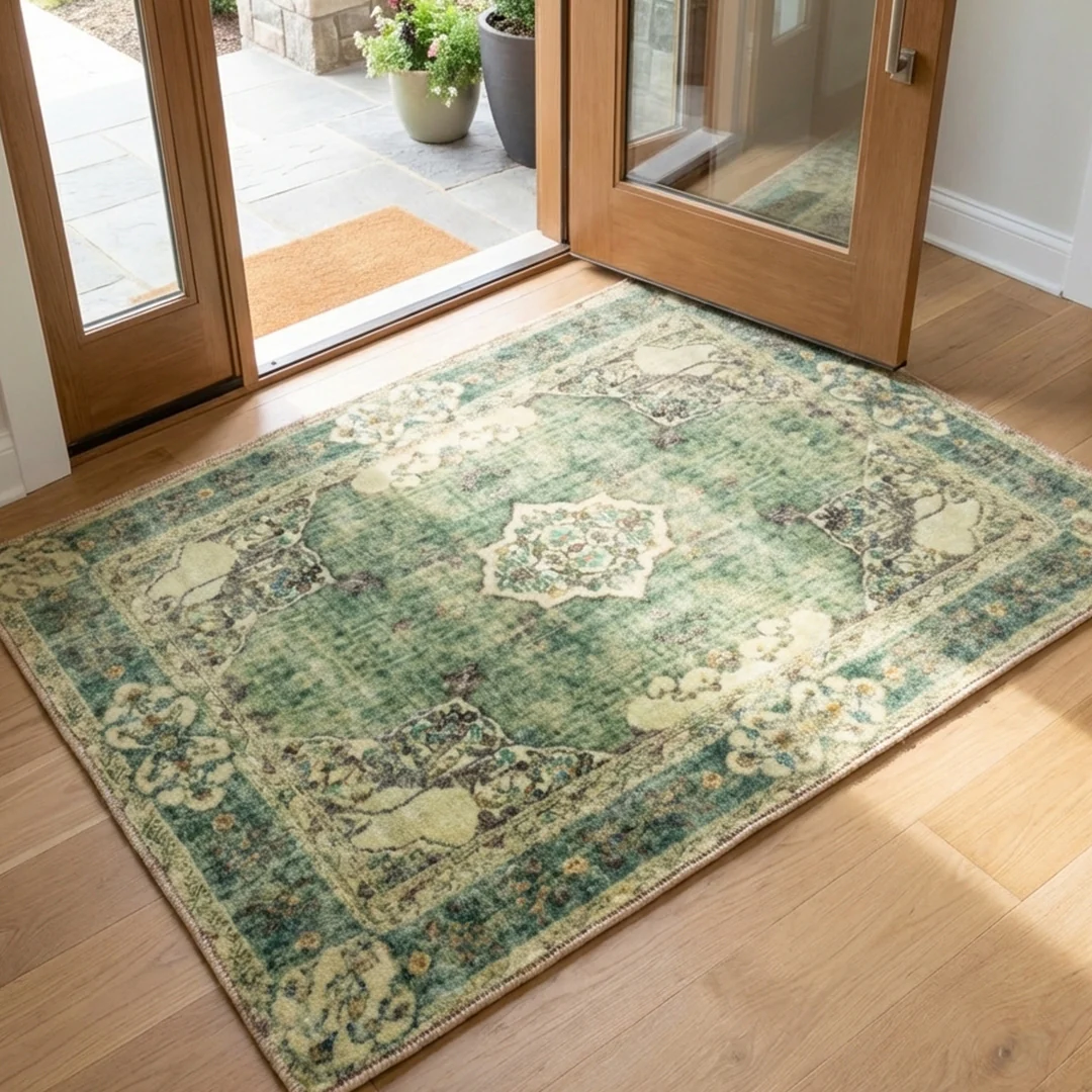 Muddy Mat® Majestic Washable Area Rugs for Living Room, Bedroom & Dining Room – Modern Soft Low Pile Non Slip Carpet – Pet Friendly Waterproof Foldable Rugs for Home - Image 16