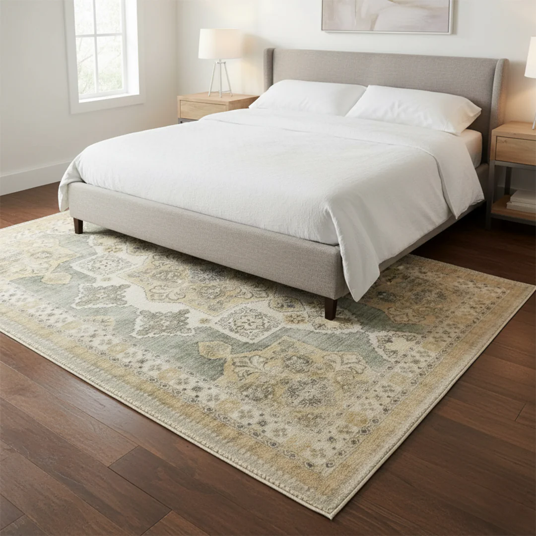 Muddy Mat® Monarch Washable Area Rugs for Living Room, Bedroom & Dining Room – Modern Soft Low Pile Non Slip Carpet – Pet Friendly Waterproof Foldable Rugs for Home - Image 5