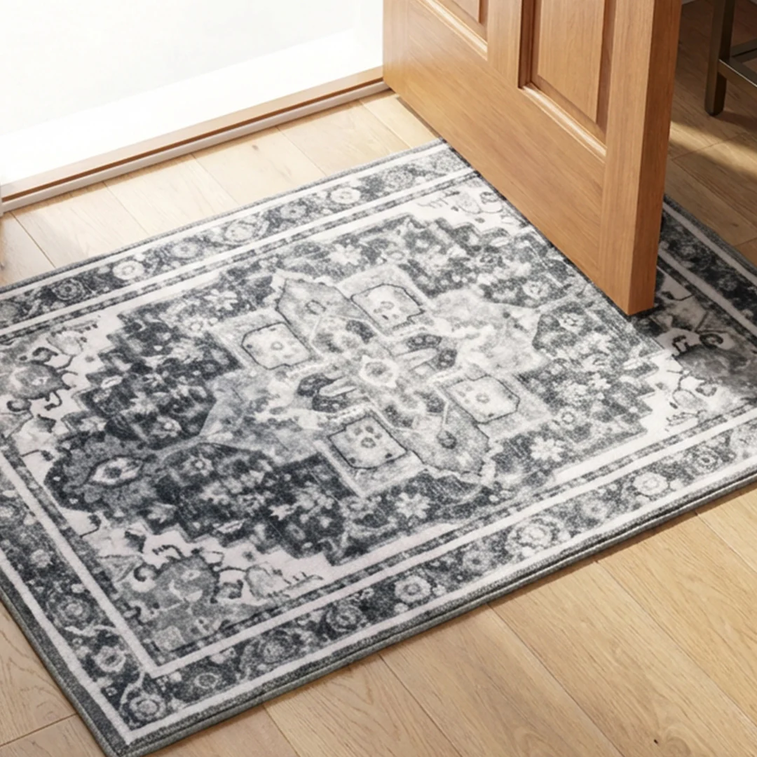 Muddy Mat® Onyx Washable Area Rugs for Living Room, Bedroom & Dining Room – Modern Soft Low Pile Non Slip Carpet – Pet Friendly Waterproof Foldable Rugs for Home - Image 11
