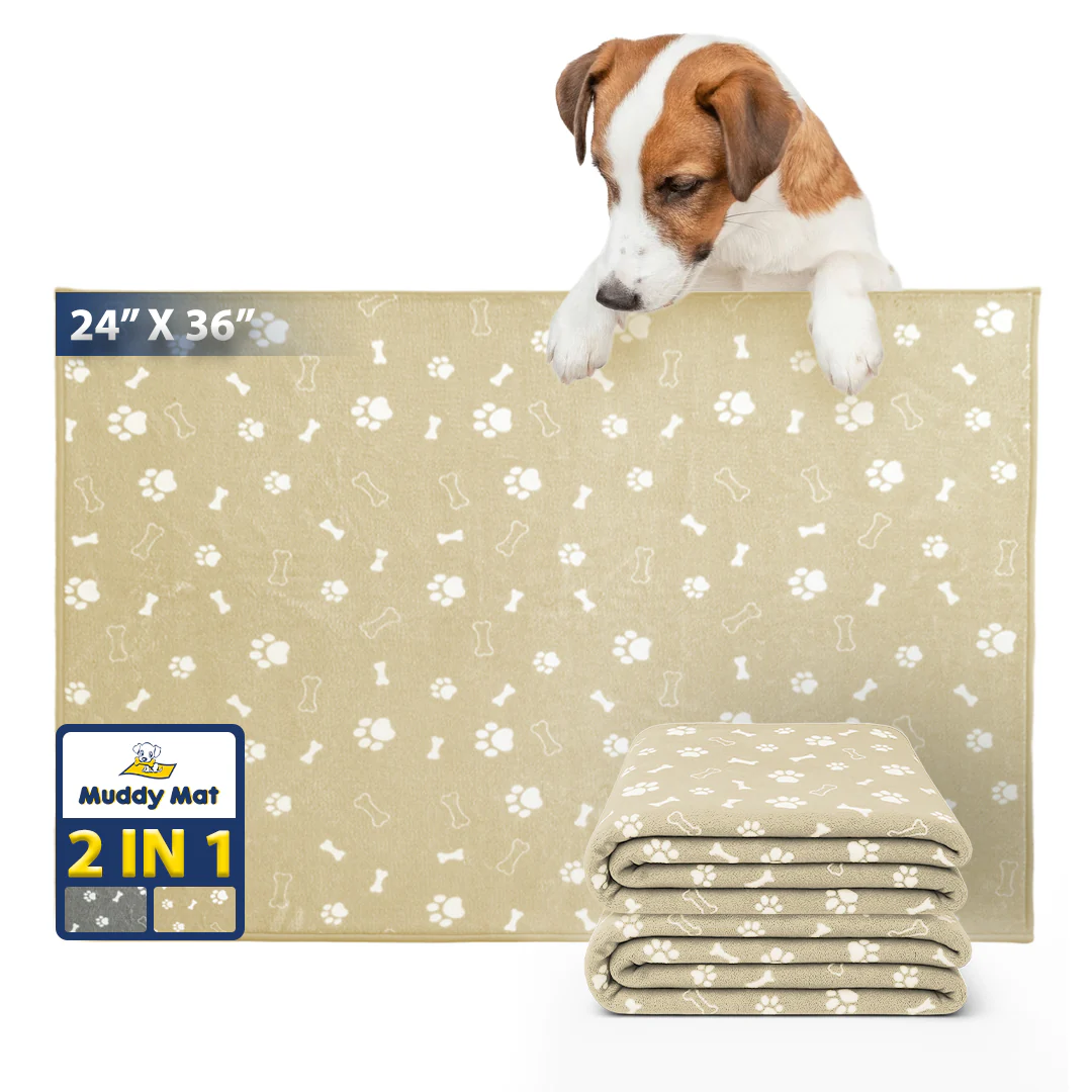 Muddy Mat® Washable Pee Pads for Dogs, Super Absorbent Reusable Puppy Pads–100% Waterproof Pee & Potty Training Pads for Pets, Non-Slip Dog Pads for Crates, Playpens and Floors - Image 12