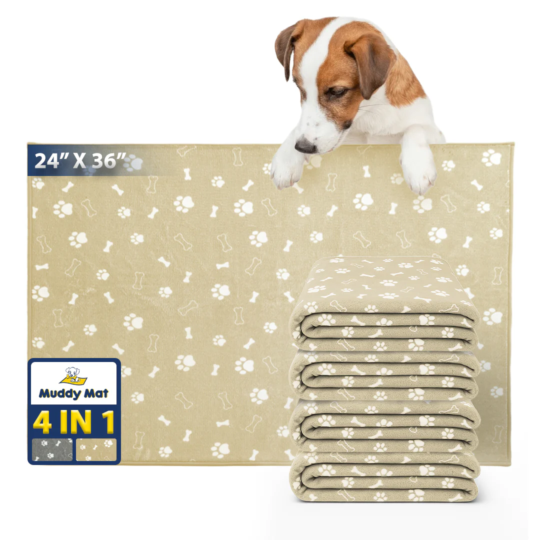 Muddy Mat® Washable Pee Pads for Dogs, Super Absorbent Reusable Puppy Pads–100% Waterproof Pee & Potty Training Pads for Pets, Non-Slip Dog Pads for Crates, Playpens and Floors - Image 13